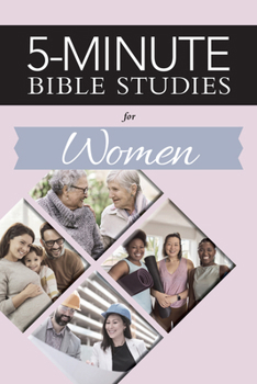 Paperback 5-Minute Bible Studies for Women Book