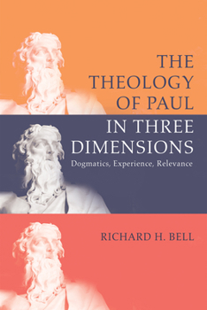 Hardcover The Theology of Paul in Three Dimensions Book