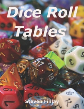 Paperback Dice Roll Tables Book