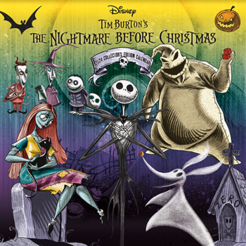 Calendar 24colcal Nightmare Before Christmas Book