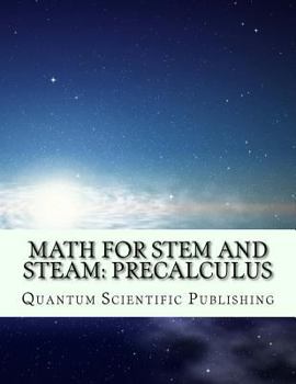 Paperback Math for STEM and STEAM: Precalculus Book