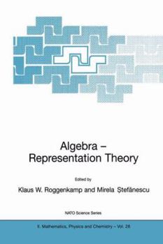 Paperback Algebra - Representation Theory Book