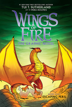 Hardcover Escaping Peril: A Graphic Novel (Wings of Fire Graphic Novel #8) Book