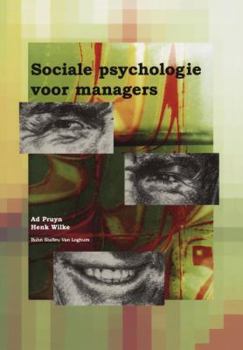 Paperback Sociale Psychologie Voor Managers [Dutch] Book