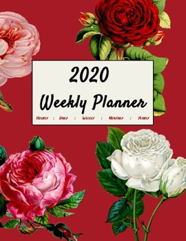 Paperback 2020 Weekly Planner: 12 Month Daily Weekly and Monthly Agenda Calendar Organizer - Academic Personal Appointment Schedule Journal Notebook Book