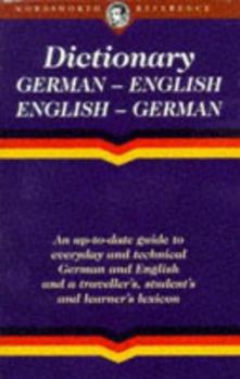 Paperback English-German/German-English Dictionary Book