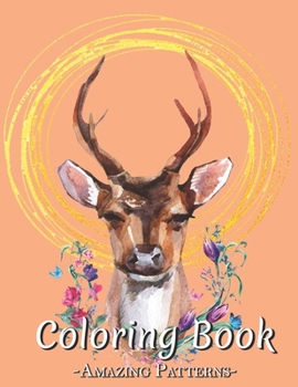Adult Coloring Book For Stress Relief, Spiritual Meditation, Coloring Book For Adults, Kids, Teens, Children, Boys, Beginners, Seniors ( deer Coloring