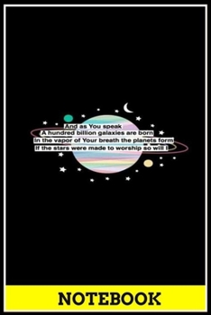 Notebook: Inspiration notebook, size 6x9 inch , Floral quotes cover, bible quotes cover, 120 pages of lined paper matte cover