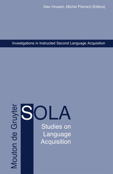 Hardcover Investigations in Instructed Second Language Acquisition Book