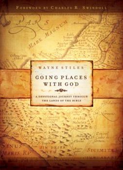 Hardcover Going Places with God: A Devotional Journey Through the Lands of the Bible Book
