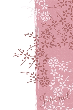 Journal: Japanese Pattern Journal/Notebook/Diary: Cute Gifts for Girls and Japan Lovers: Simple Decorative Flower Cover:  6 x 9 108 Paged Lined Notebook