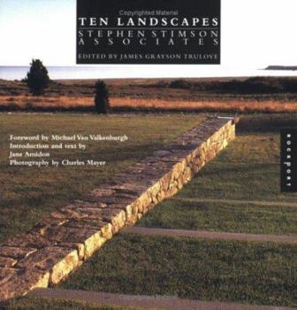 Paperback Ten Landscapes: Stephen Stimson Associates Book