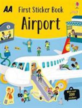 Paperback First Sticker Book Airport Book