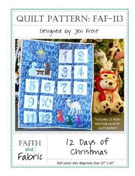 Paperback 12 Days of Christmas Quilt Pattern Book