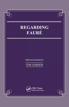 Hardcover Regarding Faure Book