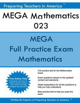 Paperback MEGA Mathematics 023: MEGA Math Missouri Educator Gateway Assessments Book