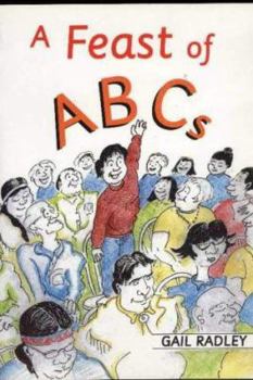 Paperback A Feast of ABCs [Large Print] Book