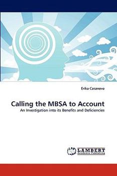 Paperback Calling the MBSA to Account Book