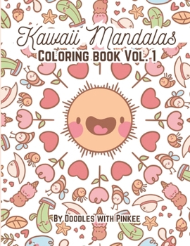 Paperback Kawaii Mandalas Book