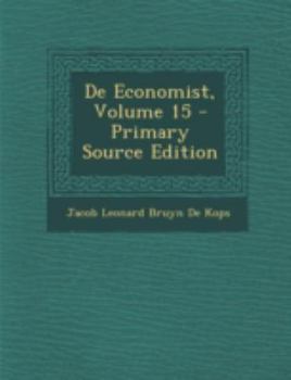 Paperback de Economist, Volume 15 - Primary Source Edition [Dutch] Book
