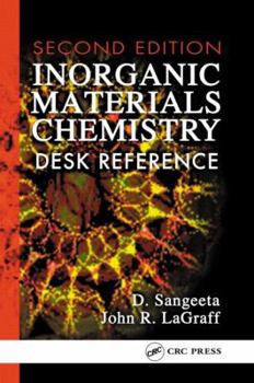 Hardcover Inorganic Materials Chemistry Desk Reference Book