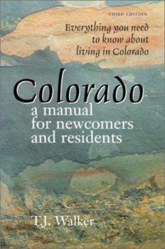 Paperback Colorado: A Manual for Newcomers and Residents Book