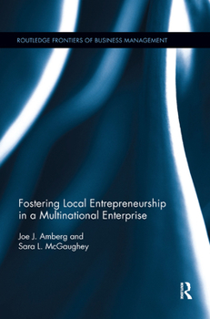 Paperback Fostering Local Entrepreneurship in a Multinational Enterprise Book