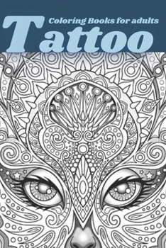 Paperback Tattoo Coloring Books for adults Book