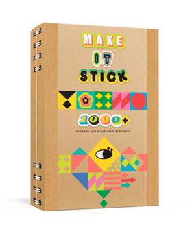 Diary Make It Stick Notebook: 1,000+ Stickers and a Customizable Cover Book