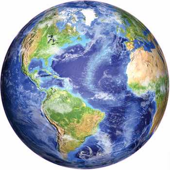 Misc. Planet Earth 1000 Piece Round Jigsaw Puzzle Book