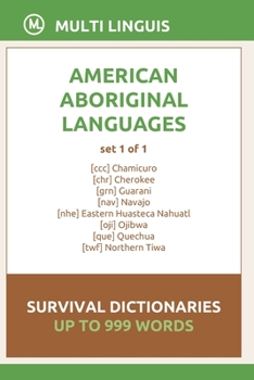 Paperback American Languages Survival Dictionaries (Set 1 of 1) Book