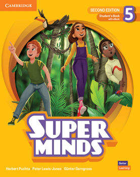 Paperback Super Minds Level 5 Student's Book with eBook British English [With eBook] Book