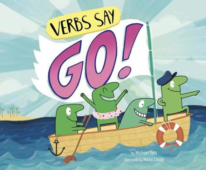 Paperback Verbs Say Go! Book