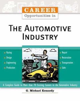 Paperback Career Opportunities in the Automotive Industry Book