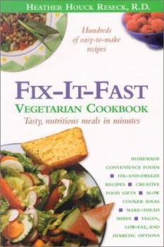 Paperback Fix-It-Fast: Vegetarian Cookbook Book