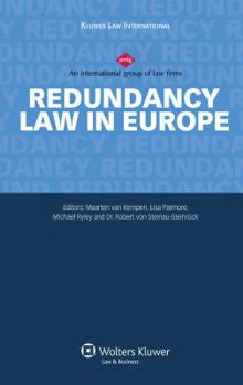 Hardcover Redundancy Law in Europe Book