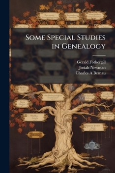 Paperback Some Special Studies in Genealogy Book
