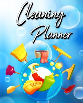 Paperback Cleaning Planner: Year, Monthly, Zone, Daily, Weekly Routines for Flylady's Control Journal for Home Management Book