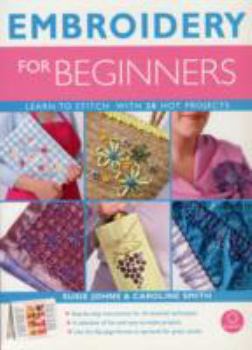 Spiral-bound Embroidery for Beginners Book
