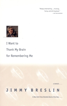 Paperback I Want to Thank My Brain for Remembering Me: A Memoir [Large Print] Book