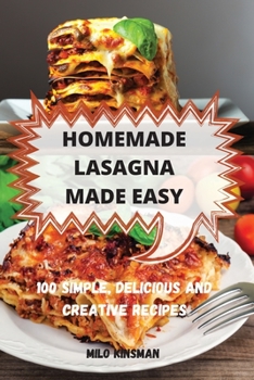Paperback Homemade Lasagna Made Easy Book