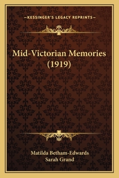 Paperback Mid-Victorian Memories (1919) Book