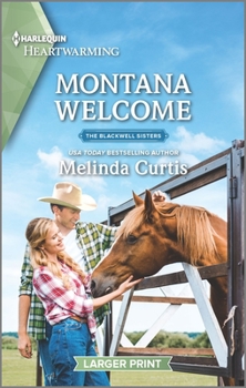 Mass Market Paperback Montana Welcome: A Clean Romance [Large Print] Book