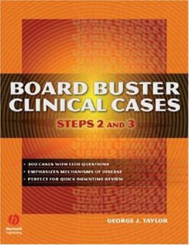 Paperback Board Buster Clinical Cases: Steps 2 and 3 Book