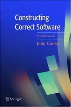 Paperback Constructing Correct Software Book