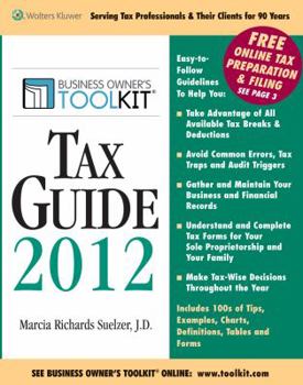 Paperback Business Owner's Toolkit: Tax Guide Book
