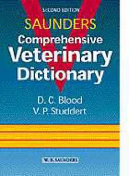 Hardcover Bailliere's Comprehensive Veterinary Dictionary Book
