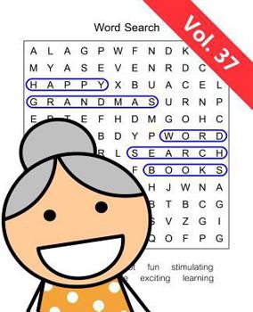 Paperback Happy Grandma's Word Search Books: Volume 37 [Large Print] Book