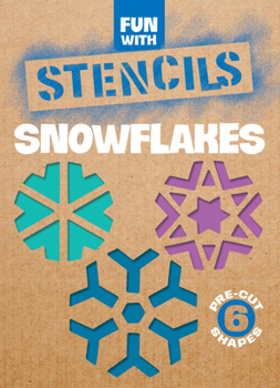 Paperback Fun with Snowflakes Stencils Book