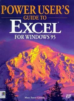 Paperback Power Users Guide to Excel for Windows 95 Book